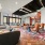 Vinyl parlor with record player and lounge seating